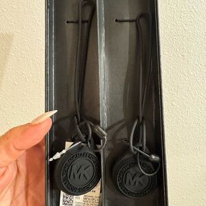 Michael Kors 2-Piece AirTag Cover Set with Tags